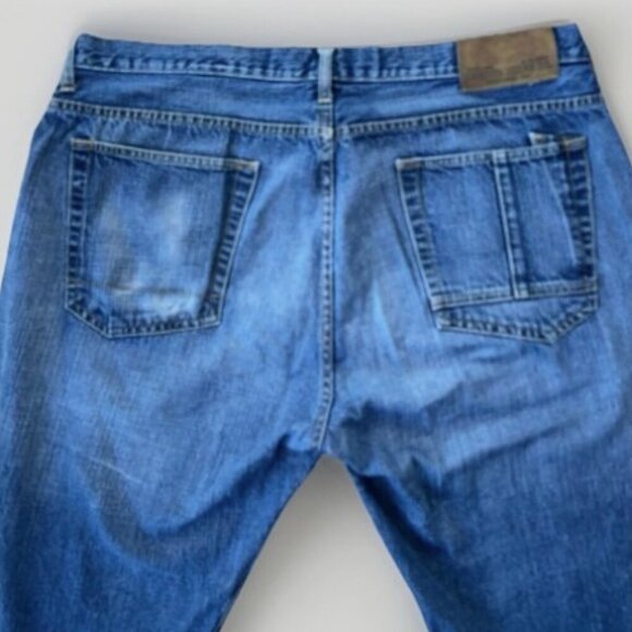 Nautica Jeans Co Jeans Men's Relaxed Fit Medium Wash Y2K Straight Size 38X32 - Picture 9 of 11